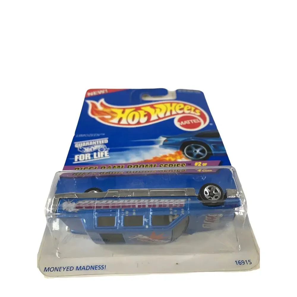 New HOT WHEELS Rare Upside Down Limozeen Car -Biff! Bam! Boom! Series 2/4 #16915